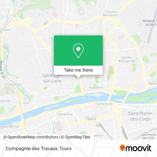 Compagnie des Travaux map