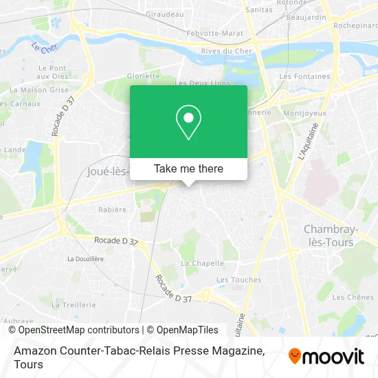 Amazon Counter-Tabac-Relais Presse Magazine map