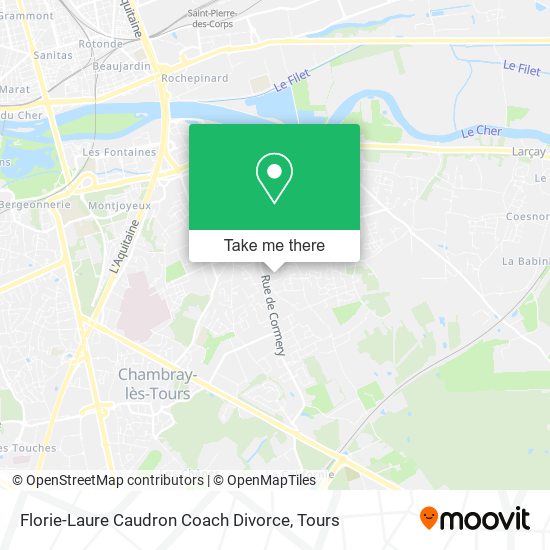 Florie-Laure Caudron Coach Divorce map