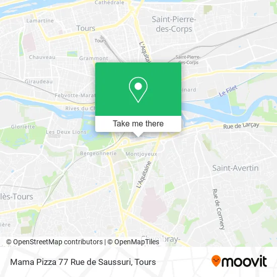 Mama Pizza 77 Rue de Saussuri map