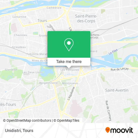 Unidistri map
