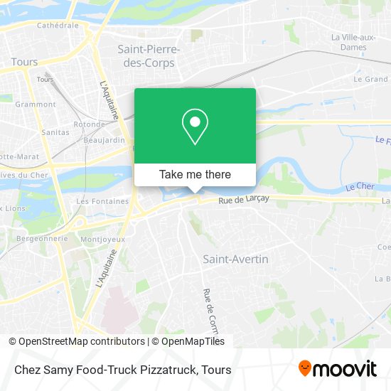 Chez Samy Food-Truck Pizzatruck map