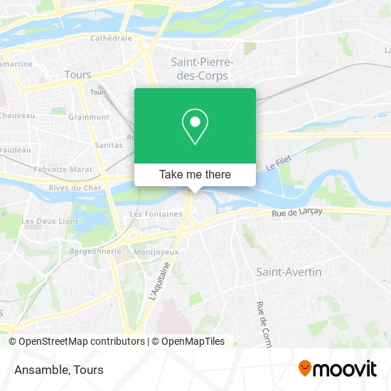Ansamble map