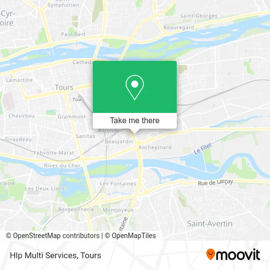 Hlp Multi Services map
