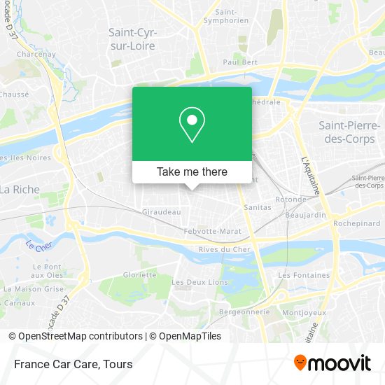 Mapa France Car Care