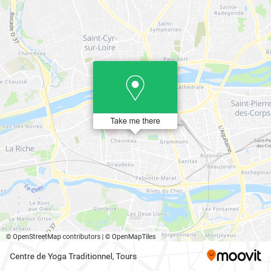 Centre de Yoga Traditionnel map