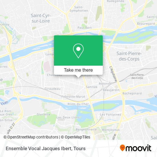 Ensemble Vocal Jacques Ibert map