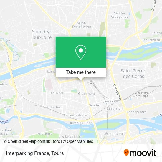 Interparking France map