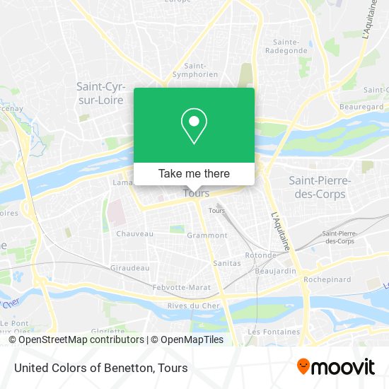 United Colors of Benetton map