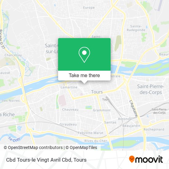 Cbd Tours-le Vingt Avril Cbd map