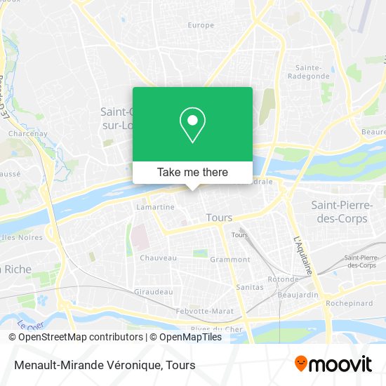 Menault-Mirande Véronique map