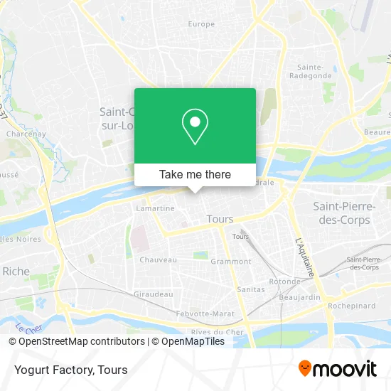 Yogurt Factory map