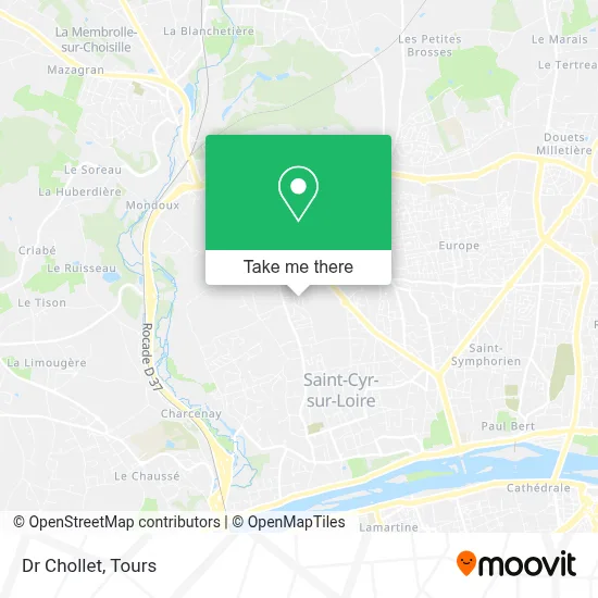Mapa Dr Chollet
