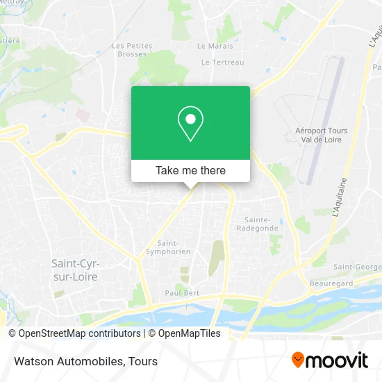 Watson Automobiles map