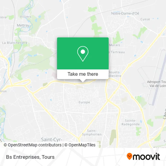 Bs Entreprises map