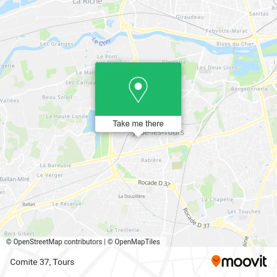 Comite 37 map