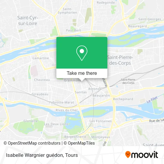 Isabelle Wargnier guédon map