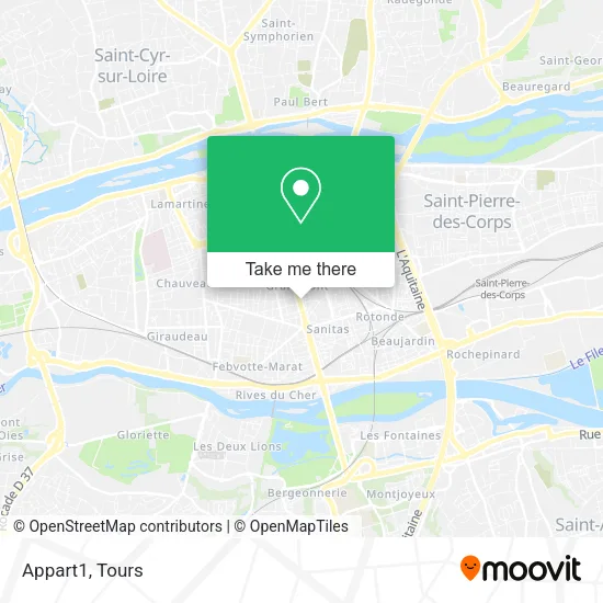 Appart1 map