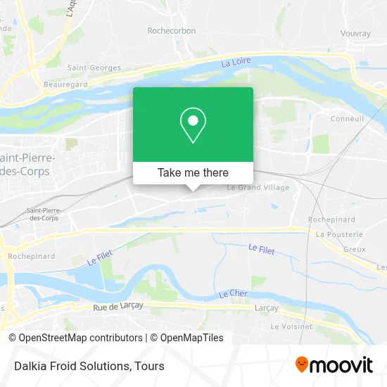 Dalkia Froid Solutions map
