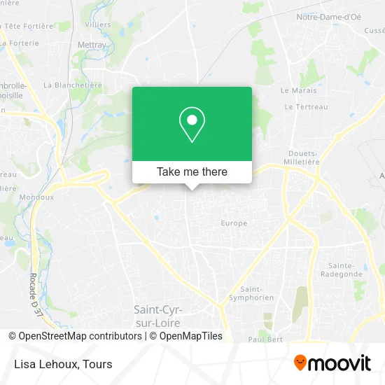 Lisa Lehoux map