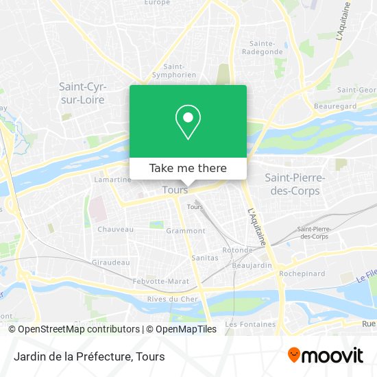 Jardin de la Préfecture map