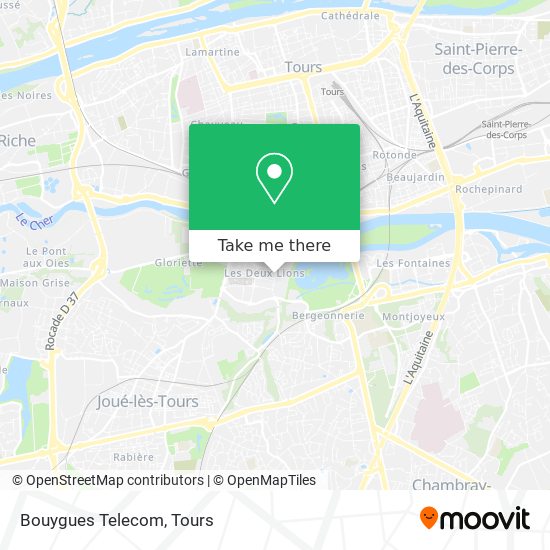 Bouygues Telecom map