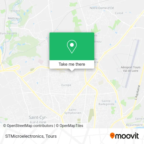 STMicroelectronics map