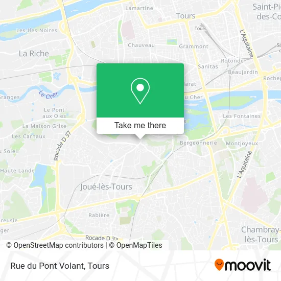 Rue du Pont Volant map