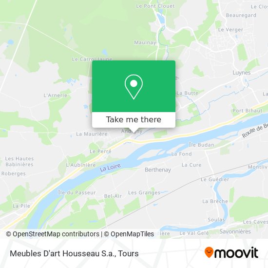 Meubles D'art Housseau S.a. map