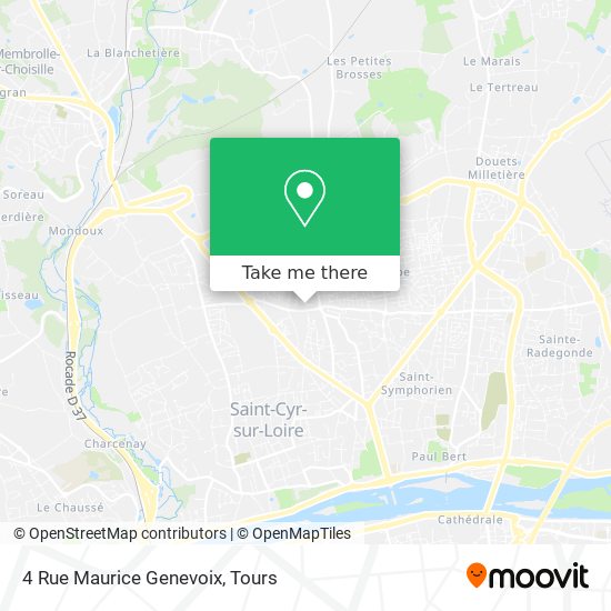 4 Rue Maurice Genevoix map