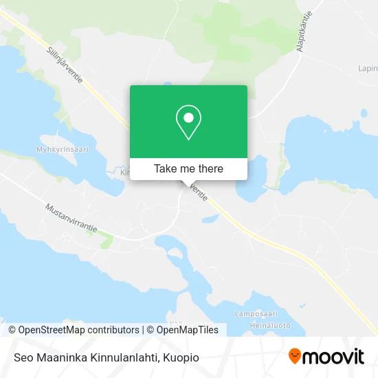 Seo Maaninka Kinnulanlahti map