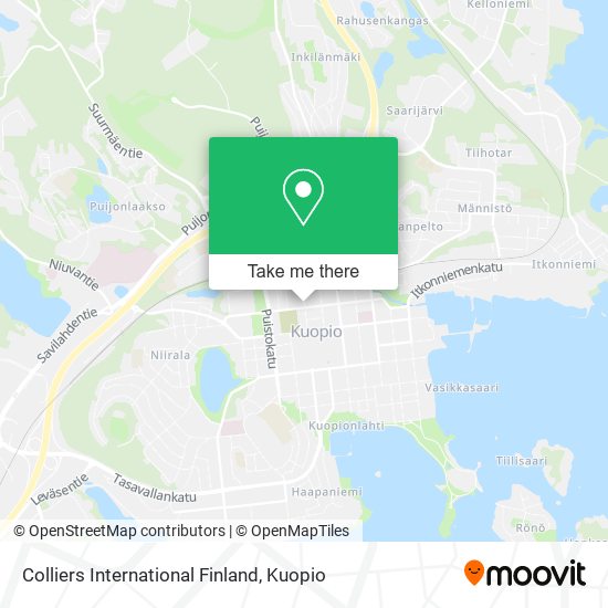 Colliers International Finland map