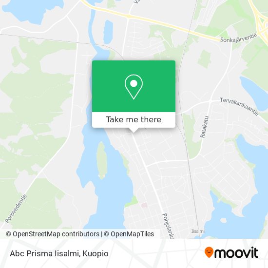 How to get to Abc Prisma Iisalmi by Train or Bus?