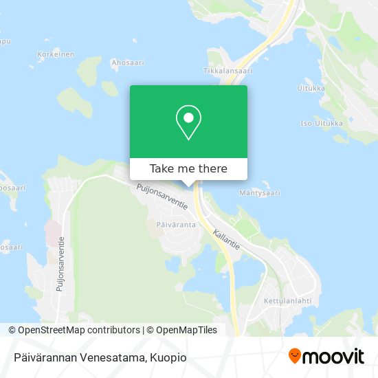 Päivärannan Venesatama map