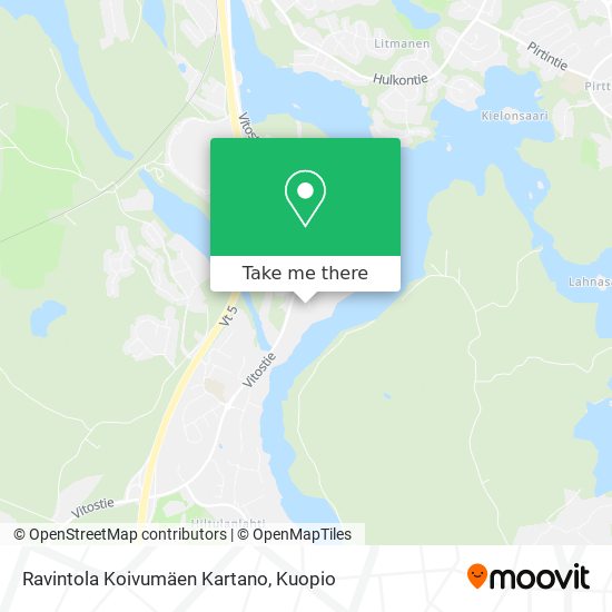 Ravintola Koivumäen Kartano map