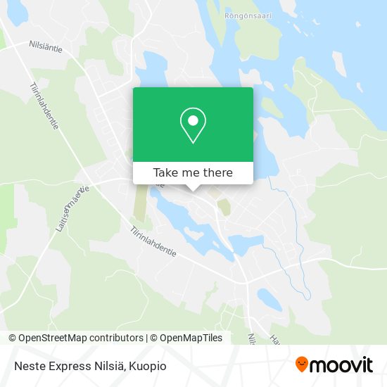 Neste Express Nilsiä map