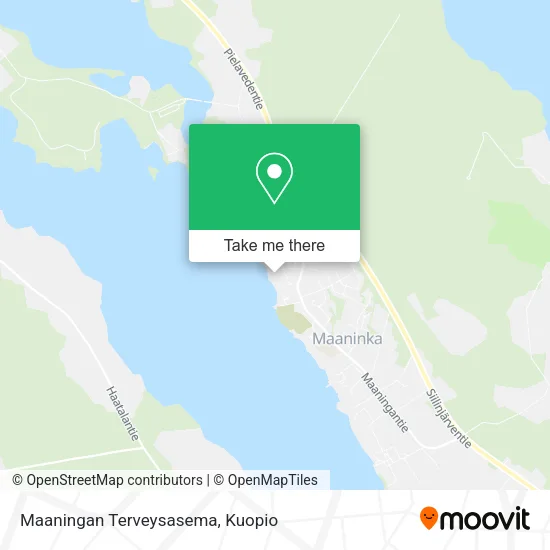Maaningan Terveysasema map