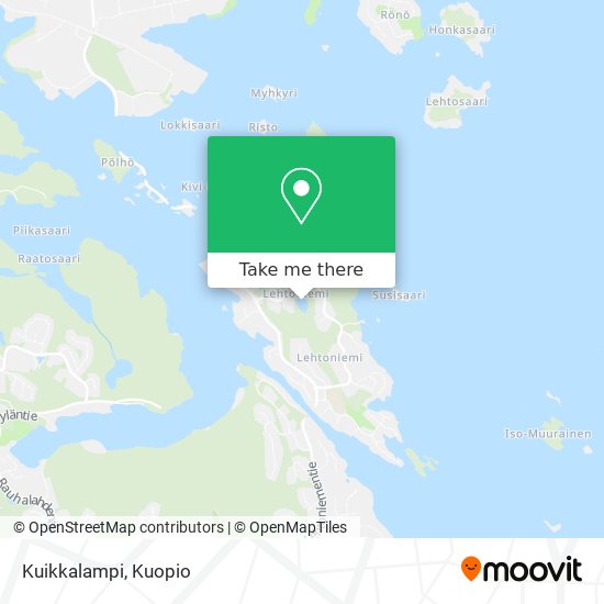 Kuikkalampi map