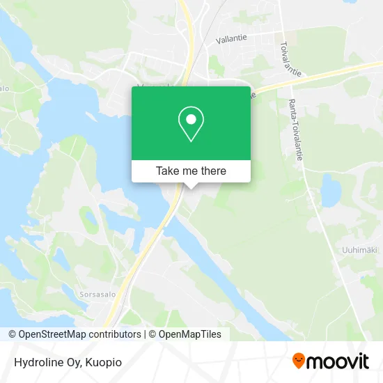 Hydroline Oy map