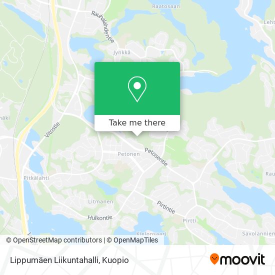 Lippumäen Liikuntahalli map