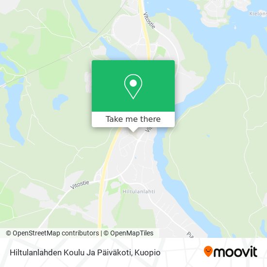 Hiltulanlahden Koulu Ja Päiväkoti map