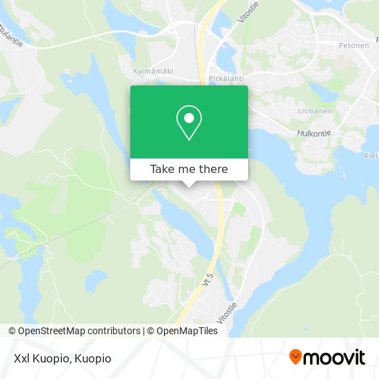 Xxl Kuopio map