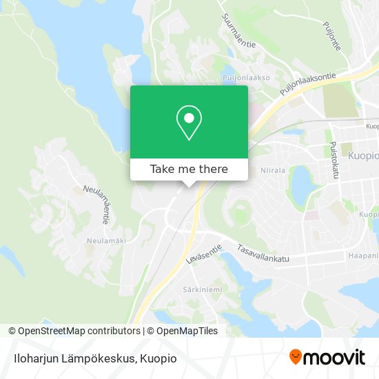 Iloharjun Lämpökeskus map