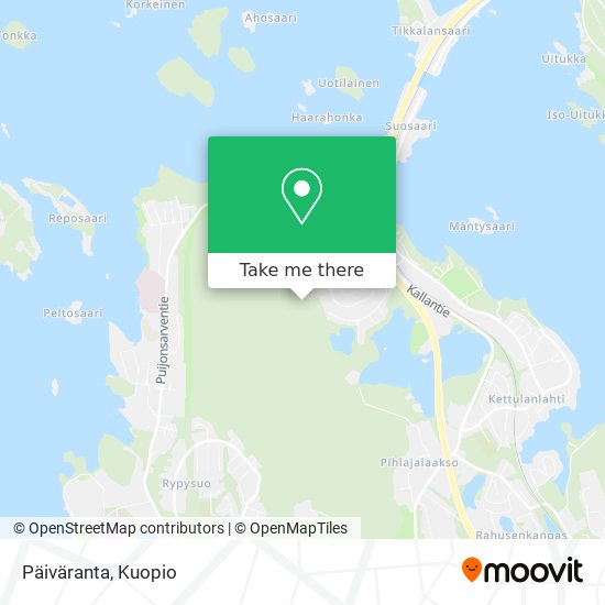 Päiväranta map