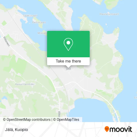 Jälä map