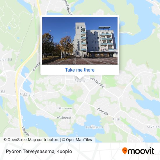 Pyörön Terveysasema map