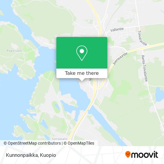 Kunnonpaikka map