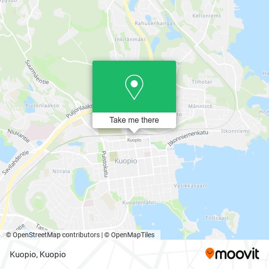 Kuopio map