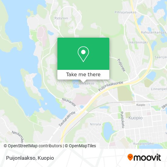 How to get to Puijonlaakso in Kuopio by Bus?