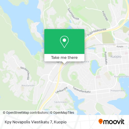 Kpy Novapolis Viestikatu 7 map